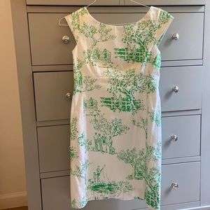 Green Toile | Lily Pulitzer Dress | Summer